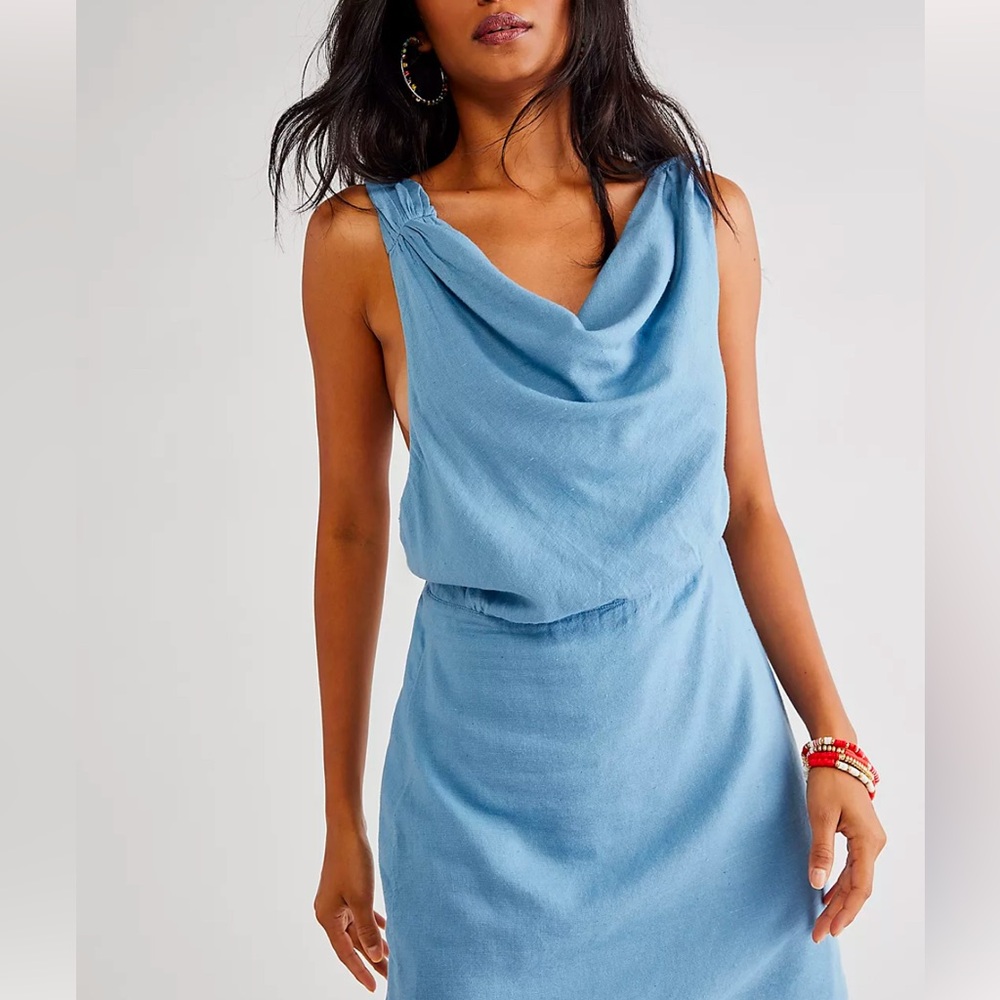 Free People A Little Extra Mini Dress